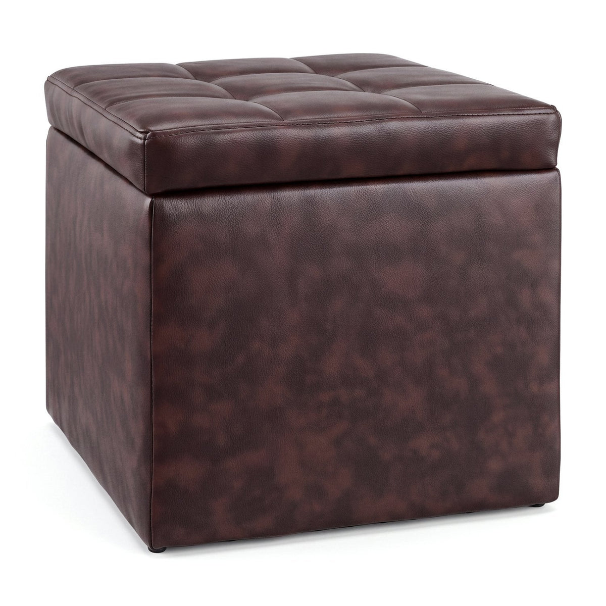 16 Inch Ottoman Pouffe Storage Box Lounge Seat Footstools