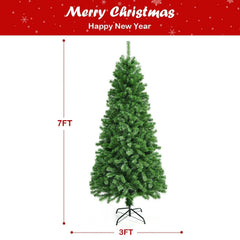 7 FT Fibre Optic Christmas Tree, 820 Branch Tips with Colour Changing Light