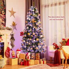 7 FT Fibre Optic Christmas Tree, 820 Branch Tips with Colour Changing Light