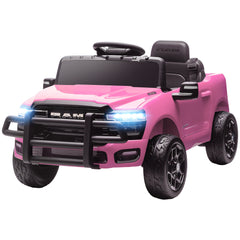 12V Ride on Car, Licensed Dodge RAM 3500 Electric Vehicle with Remote Control, Suspension for 3-5 Years, Black
