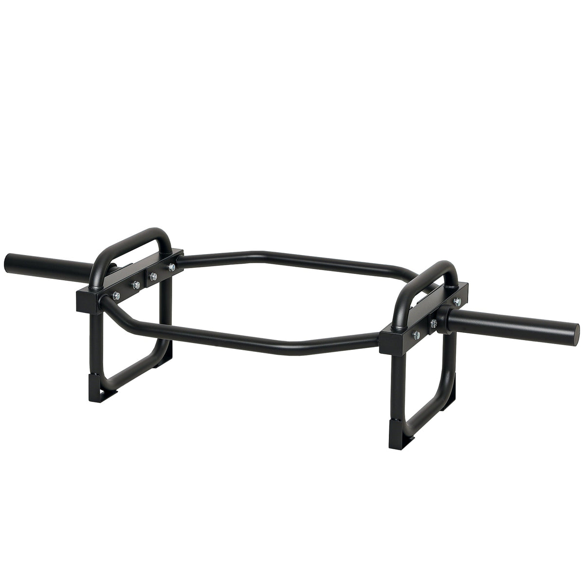 Trap Bar, Olympic Deadlifting Bar, 2" Hex Barbell Bar for Deadlifts and Shrugs, 660 lbs Capacity, Black