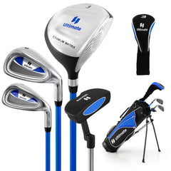 Complete Golf Club Set for Children Age 11-13-Blue