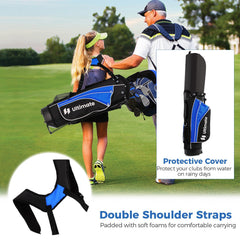 Complete Golf Club Set for Children Age 11-13-Blue