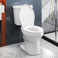 Standard Toilet with 17.5 Inch ADA Comfort Chair Height Seat