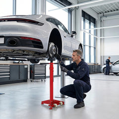 Underhoist Support Stand for Vehicle Components Support-Red