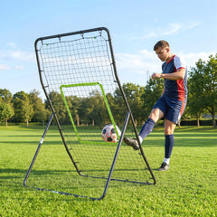 4 x 5.7ft Volleyball Rebounder Net with Strike Zone, Baseball Lacrosse Training Net for Pitching and Fielding