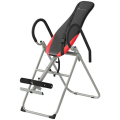 Inversion Table, Heavy Duty Folding Inversion Table with Adjustable Ankle Lock and Safety Belt for Pain Relief Therapy