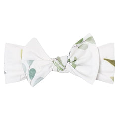 Baby Stretchy Soft Knit Headband Bow "Haven" by Copper Pearl