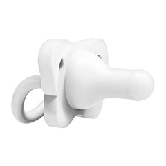Dr. Brown’s HappyPaci 100% Silicone Pacifier 0-6m, BPA Free, White Blue Light Blue 3-Pack