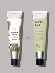 AG Care Rosehip Balm Smoothing Cream for Hair - Nourishing Hair Straightening Cream for Frizz-Free Hair, 3 Fl Oz