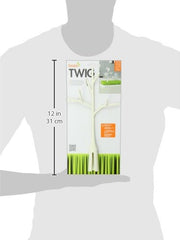 Boon Twig Grass and Lawn Drying Rack Accessory, White,Twig White