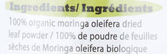 Nia Moringa - 100% Organic Moringa Oleifera Leaf Powder, 227g - Organic Moringa Powder - Nutrious Supefood Powder - Nutrient-Rich, Essential Vitamins, Minerals and Antioxidant Supplement - Vegan