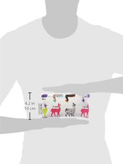 Itzy Ritzy IR-MSWB8311 Snack Happens Mini Reusable Snack and Everything Bag, Llama Glama