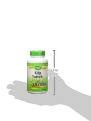 Nature’s Way Kelp - Iodine Supplement for Thyroid Support from Kelp - Non-GMO - 180 Vegetarian Capsules, Value Size