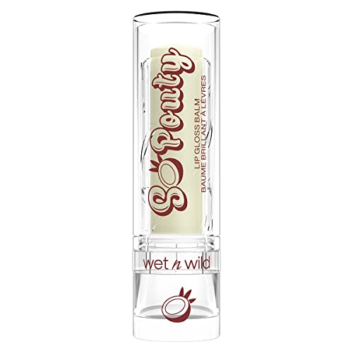 Wet n Wild Perfect Pout So Pouty Lip Gloss Balm Clear Coconuts For You