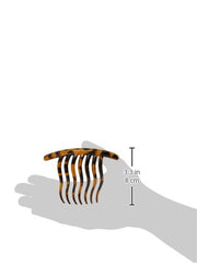 Caravan Contemporary Seven Tooth French Twist Comb with Wavy Teeth In Tokyo Color