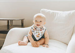 Copper Pearl Baby Bandana Drool Bibs for Drooling and Teething 4 Pack Gift Set "Diesel" by Copper Pearl