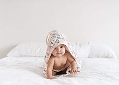 Copper Pearl Premium Knit Hooded Bath Towel with Terry Cloth Interior"Autumn", 317 grams (X002AFWBQF)