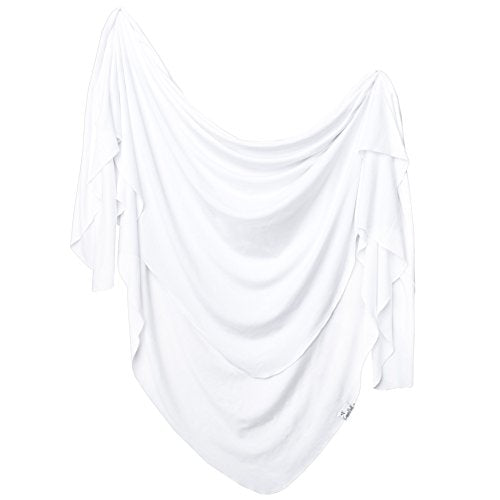 Copper Pearl Large Premium Knit Baby Swaddle Receiving Blanket"Dove", 9.6 Ounces