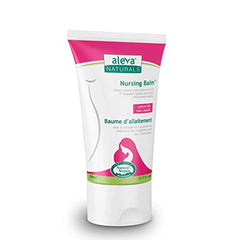 Aleva Naturals Hypoallergenic Nursing Balm Breastfeeding Nipple Cream for Mothers, Plant-Based Natural and Organic Formula, Sensitive Skin Friendly - 1.7 fl. oz / 50ml, Clear
