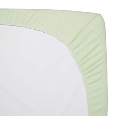 American Baby Company 100% Cotton Jersey Knit Fitted Crib Sheet for Standard Crib and Toddler Mattresses, Celery, for Boys and Girls