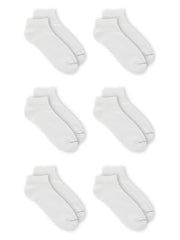 Dr. Scholl's Women's Diabetes & Circulator Socks - 4 & 6 Pair Packs - Non-binding Comfort and Moisture Management, White, 4-10