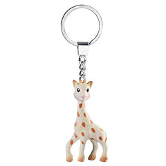 Sophie la girafe - Save The Giraffes Gift Set - Teething Toy Made of Natural Rubber for Babies and Toddler - Sophie la Girafe Keychain - For 3 Months+ - 516514