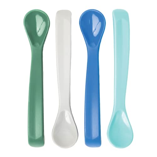 Tiny Twinkle - Silicone Spoon 4PK - Boy