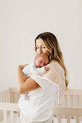 Copper Pearl Baby Burp Cloth Large 21''x10'' Size Premium Absorbent Triple Layer 3-Pack Gift Set''Peanut'''' (PN-WYD7-N9S3)