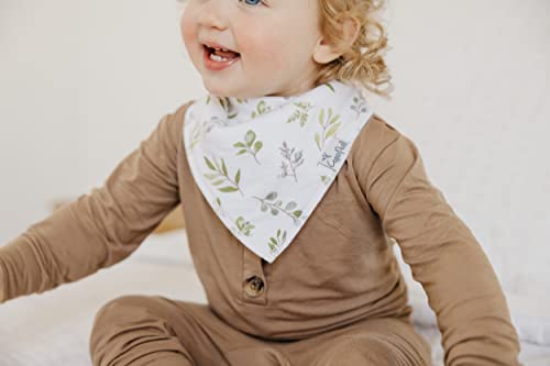 Cooper Pearl Baby Bandana Drool Bibs for Drooling and Teething 4 Pack Gift Set''Haven'' by Copper Pearl',
