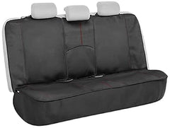 BDK Auto MTSC-268-RD: Waterproof Bench Rear Seat Protector, Red Stitching