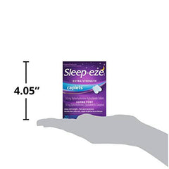 Sleep Eze Extra Strength Caplets - 20 Count- For Relieving Occasional Sleeplessness