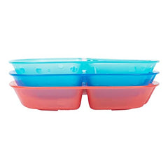 Dr. Brown's Divided Plates, 3 Pack