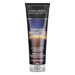 John Frieda Midnight Brunette Colour Deepening Shampoo, for Soft Rich Hair (250 mL)