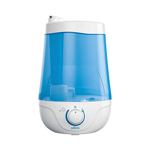 Dr. Brown's Ultrasonic Cool Mist Humidifier with Nightlight, Blue