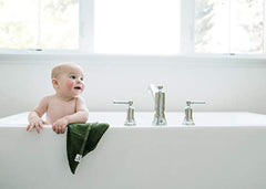 Copper Pearl 6 Ultra Soft Baby Bath Washcloths Premium Large Soft"River" (Blue/Brown/Green) 11" x 11" Towels