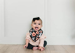 Copper Pearl Baby Bandana Drool Bibs for Drooling and Teething 4 Pack Gift Set "Dot" by