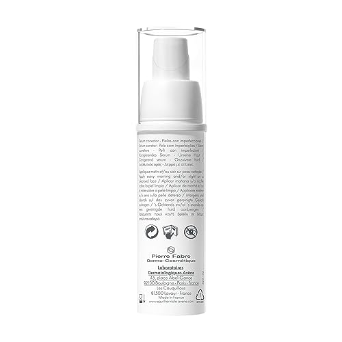 Eau Thermale Avène Cleanance WOMEN Corrective Serum, for Adult Acne Prone, Reduce wrinkles, fine lines, blackheads, blemishes and sebum excess, pore-refiner, 30 ml