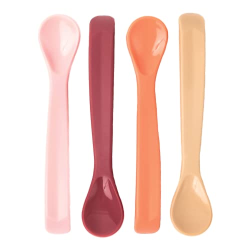 Tiny Twinkle - Silicone Spoon 4PK - Girl
