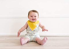 Copper Pearl Baby Bandana Drool Bibs for Drooling and Teething 4 Pack Gift Set"Stone", 136 grams (X002GTPNK1)