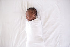 Copper Pearl Large Premium Knit Baby Swaddle Receiving Blanket"Dove", 9.6 Ounces