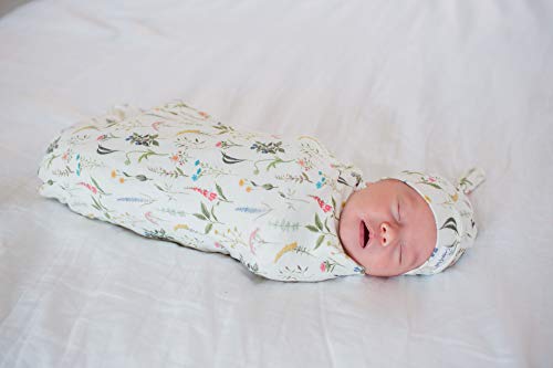 Copper Pearl Large Premium Knit Baby Swaddle Receiving Blanket"Aspen" by Copper Pearl