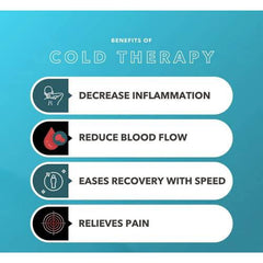 Deep Relief Ice Gel, Muscle and Joint Pain Relief, Reduces Inflammation, 500g