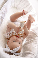 Sophie la girafe - Save The Giraffes Gift Set - Teething Toy Made of Natural Rubber for Babies and Toddler - Sophie la Girafe Keychain - For 3 Months+ - 516514