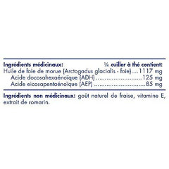 Nordic Naturals Children's DHA Liquid - Strawberry Flavored Fish Oil Supplement Rich In Omega 3 DHA, Supports Heart Health, Brain Development For Children During Critical Years, 119 mL