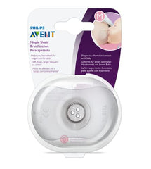 Philips Avent Nipple Shields with Storage Case, 2pk, medium, SCF153/03