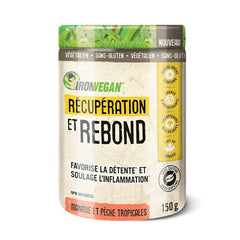 Iron Vegan Rebound Recovery Tropical Mango Peach, 150 gram