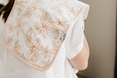 Copper Pearl 3-Pack Coral Burp Cloths Set