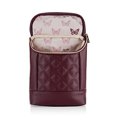 Itzy Ritzy Insulated Bottle Bag – Keeps Bottles Warm or Cool - Holds 3 Bottles and Features Interior Pocket for Ice Pack (Not Included), Monarch