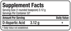 ALLMAX Nutrition - D-Aspartic Acid - 100% Pure Pharmaceutical Grade - 100 Gram